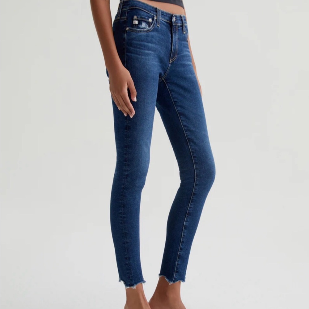 Ag Adriano Goldschmied ‘The Legging’ Dark Blue Skinny Jeans